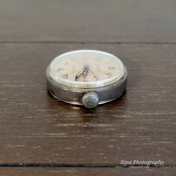 VTG Olympic Seven 7 Jewels Waterproof Trench Swiss Wristwatch Watch Parts Repair - Picture 8 of 12